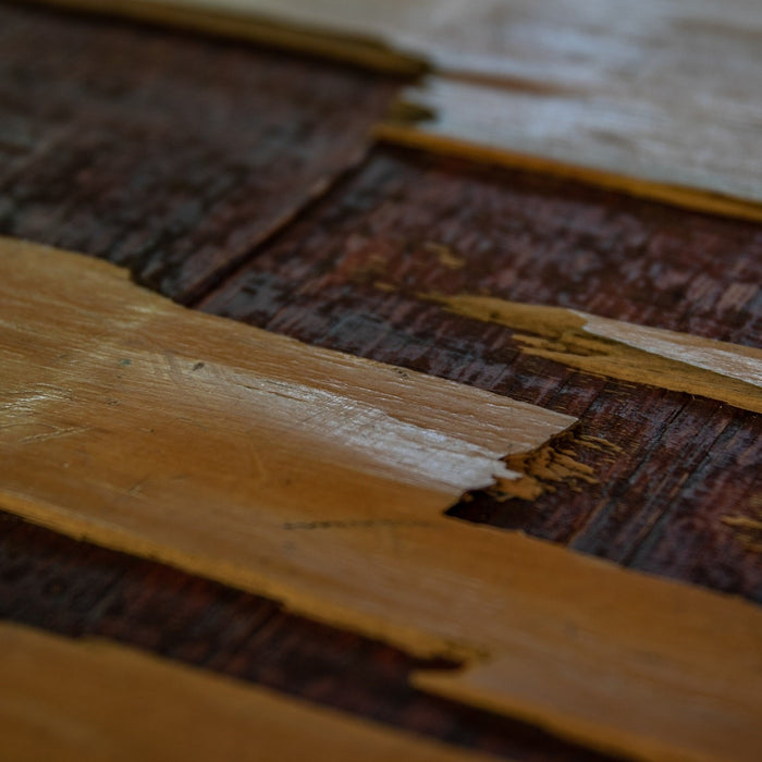 Bild eines alten Bodens aus Holz